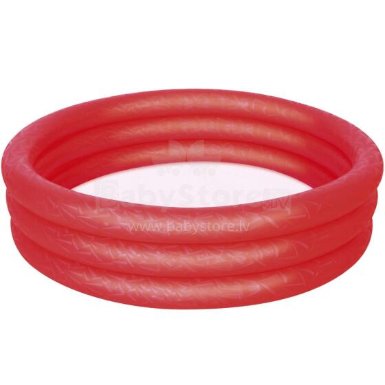 Pripučiamas baseinas 122 x 25 cm Bestway 51025 - raudonas