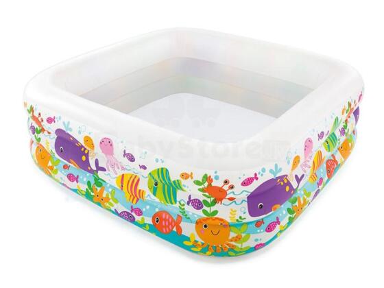 Pripučiamas baseinas akvariumas 159 x 159 x 50 cm INTEX 57471