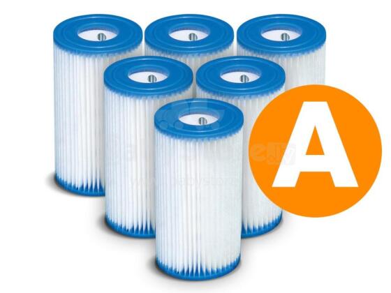 Filtras siurbliui, pilnas tipas A 6 vnt. INTEX 29000 x6