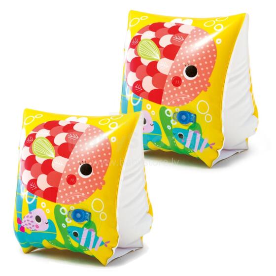 Plaukimo rankovės žuvys 23 x 15 cm INTEX 58652