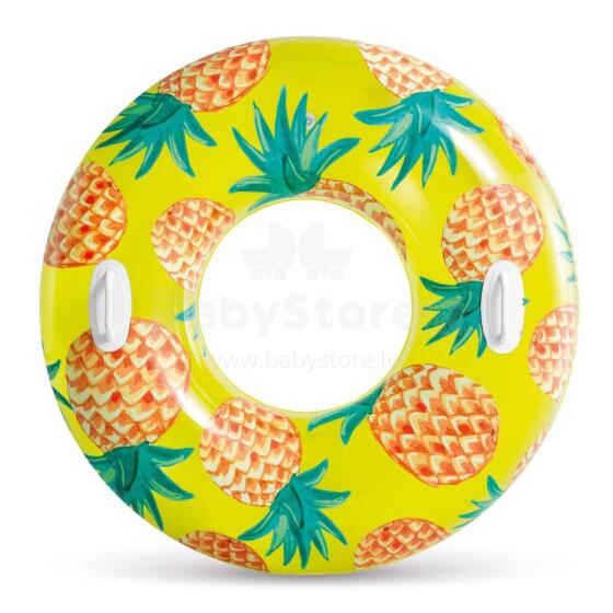 Ananasų plaukimo žiedas 107 cm INTEX 56261