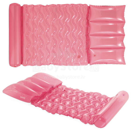 Rožinė Intex 58725 plaukimo čiužinys
