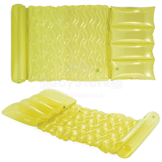 Lime plaukimo čiužinys Intex 58725