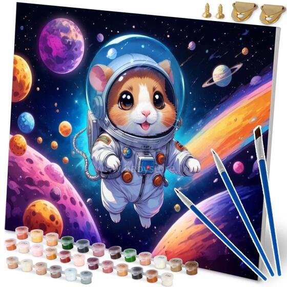 Paveikslas pagal numerius 40x50 cm Massido Astronautas
