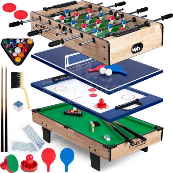 Multi Game Table 4 in 1 80x43x30cm NS-800 Wooden