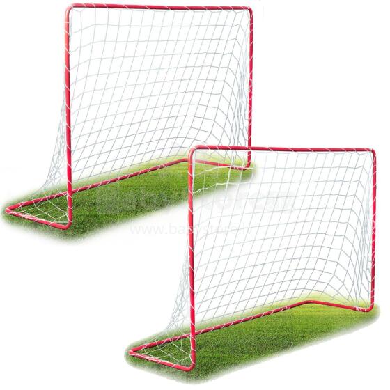 Didelis futbolo vartų rinkinys iš 2 dalių Neo-Sport 183 x 122 x 61 cm