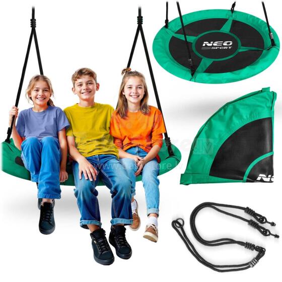 Gulbės lizdo sūpynės Neo-Sport 110 cm