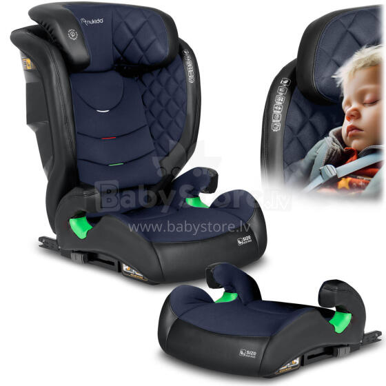 Nukido Louis automobilinė kėdutė juoda-mėlyna 15-36 kg ISOFIX