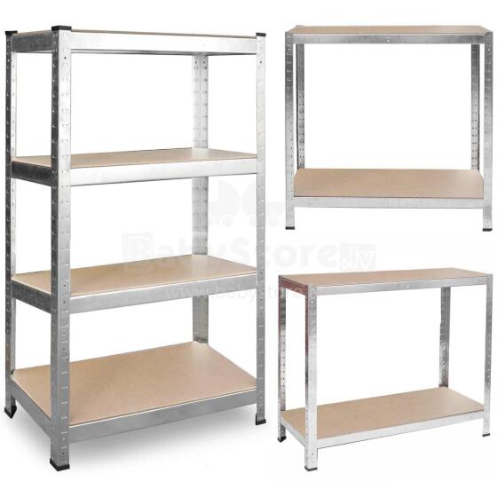Metalinė sandėlio lentyna 150 x 75 x 30 Plonos 470000
