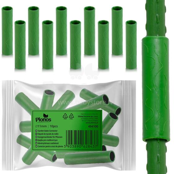 11 mm stulpams skirti jungtys Plonos PL-941 Žalios 10 vnt.
