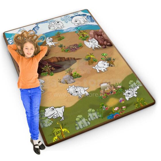 Ritininis spalvinimo kilimėlis 120 x 90 x 0.3 cm Ricokids RK-344