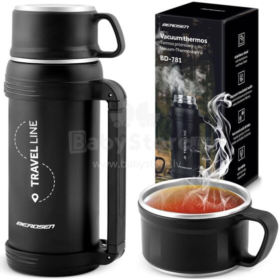 Termosas 1500 ml BD-781 juodas