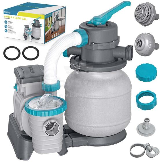 Smėlio siurblys baseinams 6056 L/h Bestway 58497