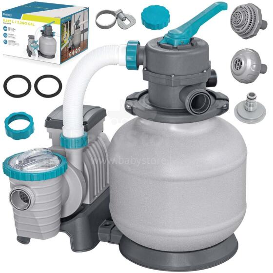 Smėlio siurblys baseinams 8327 L/h Bestway 58499