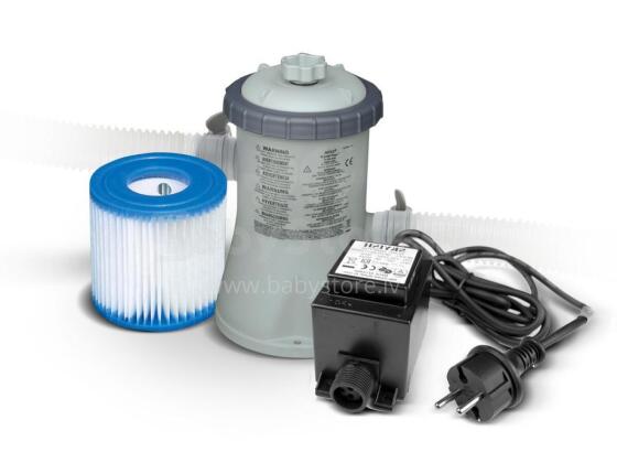 Filtravimo siurblys baseinams + 12V transformatorius 1250 l/h INTEX 28602GS