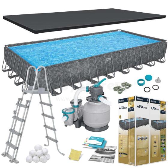Sodo rėmo baseinas 956 x 488 x 132 cm 11in1 Bestway 561KJ