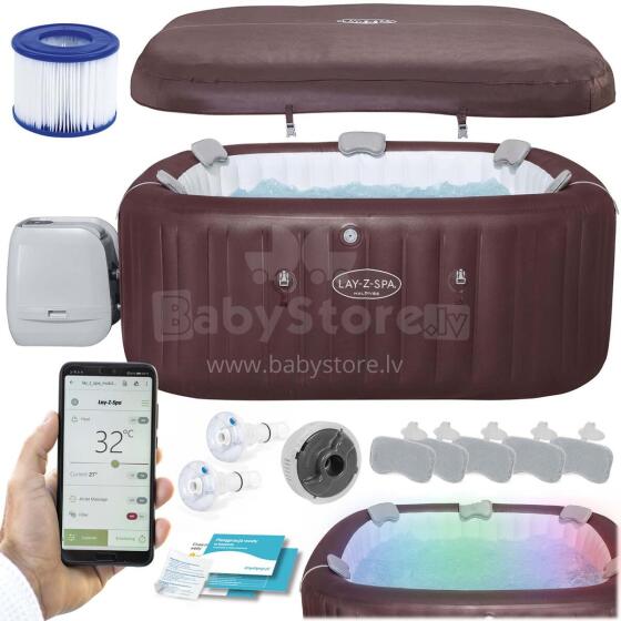 Išpūstas SPA Lay-Z Maldyvai Pro 7 žmonėms Bestway 6001U