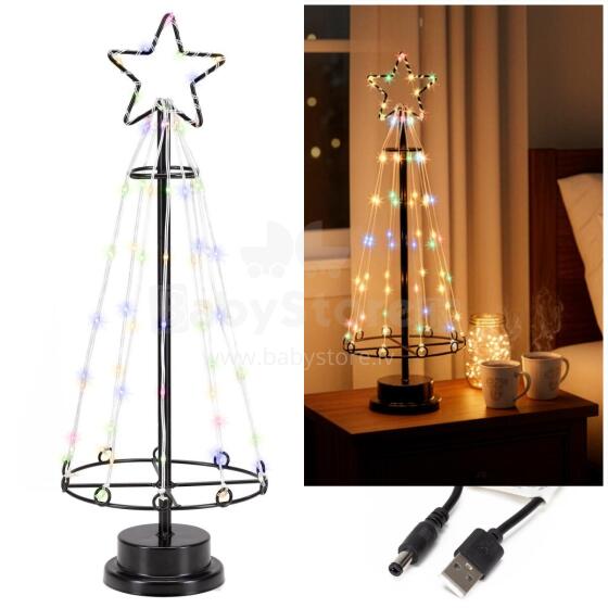 Kalėdinė LED eglutė 80 LED 45 cm CL1238