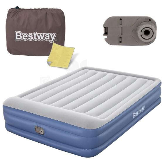 Išpučiama čiužinys 203x152x46 cm su integruotu elektriniu siurbliu Bestway 67630
