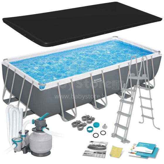 Bestway 56466N 12-in-1 sodo rėmo baseinas 549 x 274 x 122 cm