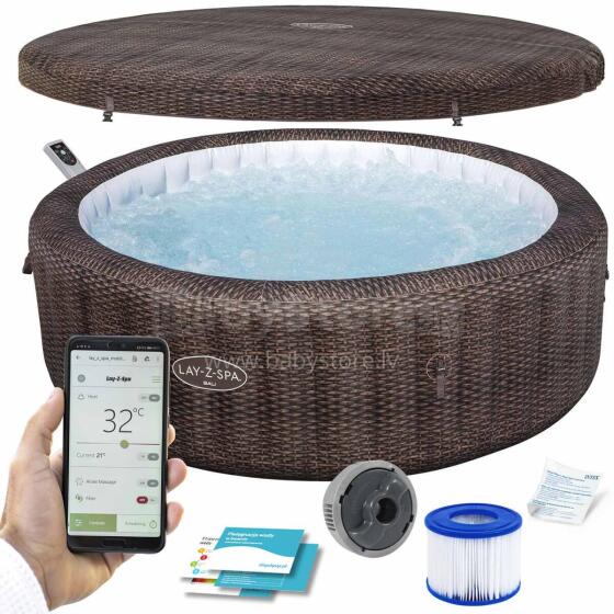 Infratable SPA Lay-Z Bali ruda 7 žmonėms Bestway 6001P