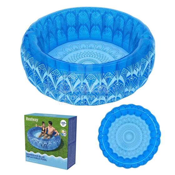 Vaikiškas pripučiamas baseinas 168x53cm Bestway 54479
