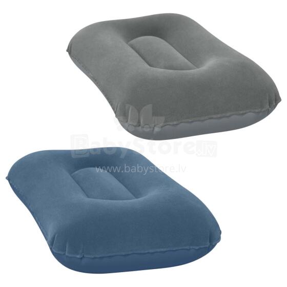 Pučiama aksominė pagalvė 42 x 26 cm Bestway 67121 Pilka