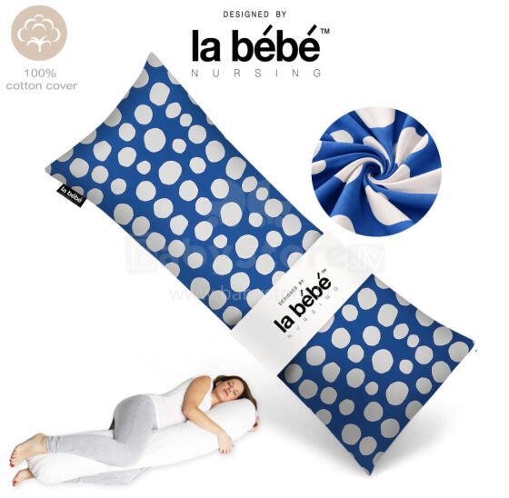 „La Bebe ™“ lengvoji motinystės pagalvė Art. 80579822 Nordic Stones.  Daugiafunkcinė miego pagalvė 135 x 50 cm