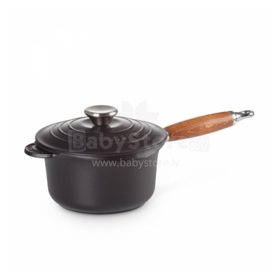 Ketaus puodas padažui &Oslash;18cm / 1.8L juodas