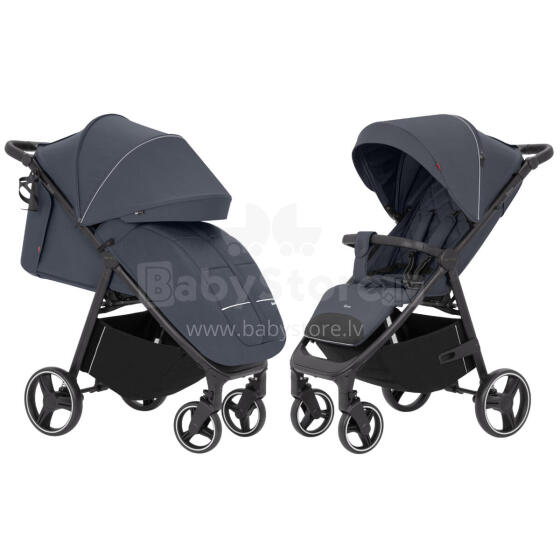 Vaikiškas vežimėlis CARRELLO Bravo CRL-8512 Timber Grey