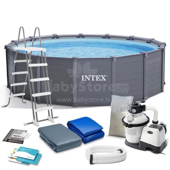 Panelinis baseinas 478 x 124 cm 12in1 INTEX 26384