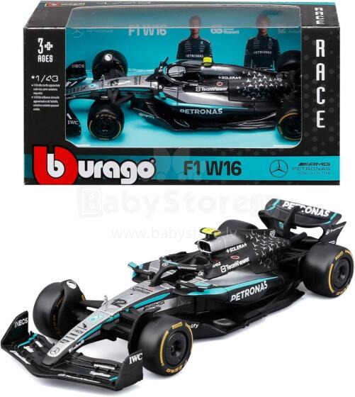 Bburago F1 Mercedes-AMG W16 2025#12 Antonelli Scale 1:43 art.277045