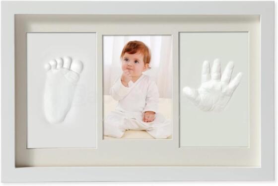 Huborns Art for Baby Art.277229  Rankų ir kojų atspaudas trijų dalių rėmas