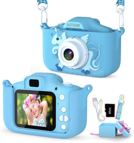 Print Digital Kids Camera Art.277231 Vaikams skirtas momentinis skaitmeninis fotoaparatas