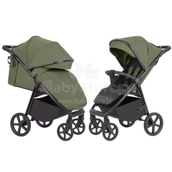 Vaikiškas vežimėlis Carrello Bravo plus CRL-5515 Midnight Green