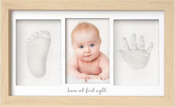 Huborns Art for Baby Art.277490 Rankų ir kojų atspaudas trijų dalių rėmas