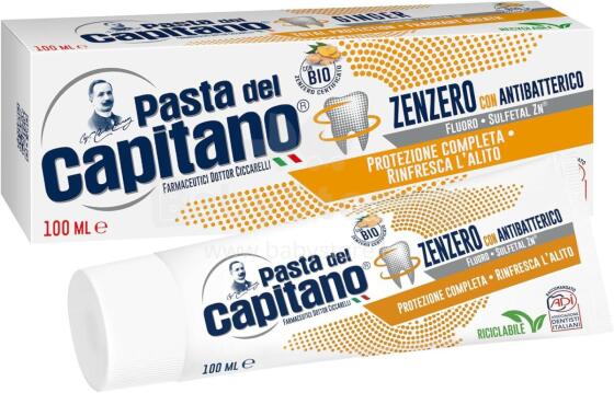 Organic Toothpaste Ginger  Art.277518 Organinė dantų pasta ,100ml