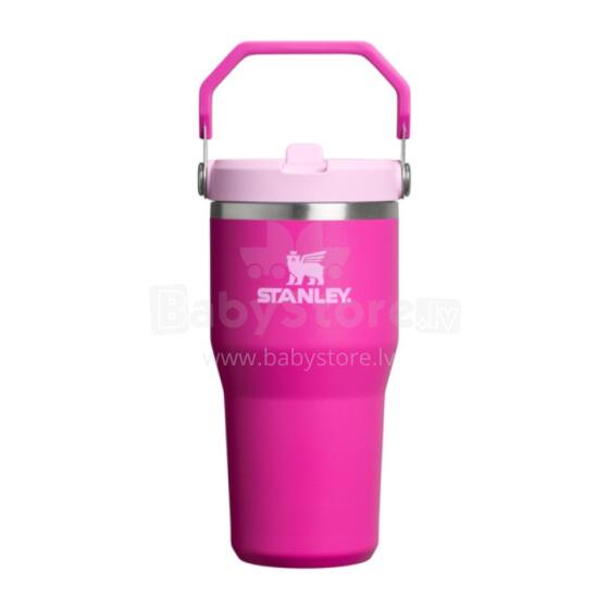 Termospuodelis su šiaudeliu &bdquo;The IceFlow Flip Straw 2.0 Tumbler 0.59L&ldquo; violetinis