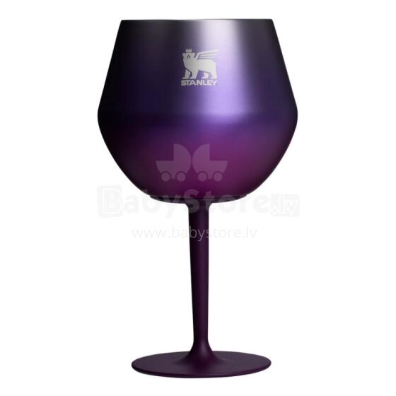 Kokteilių termo stiklinė &bdquo;The Lifted Spirits 2-in-1 Cocktail Glass 0.42L&ldquo; violetinė