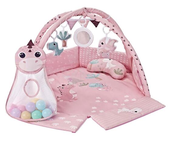 MILLY MALLY 6829 TinyMini CC9881 Edukacinė kilimėlis Dino Rožinis