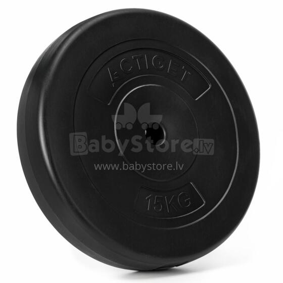 Kompozitinis svorio diskas 15 kg 31 mm ACT0074