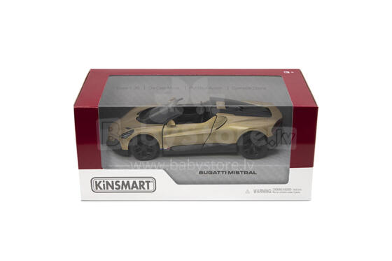 KINSMART Automobilis Bugatti Mistral, 1:36