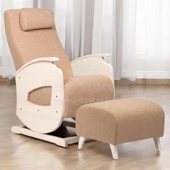 NeiLux Design Relaxing Rocking Chair Art.278409 Beige supamoji kėdė