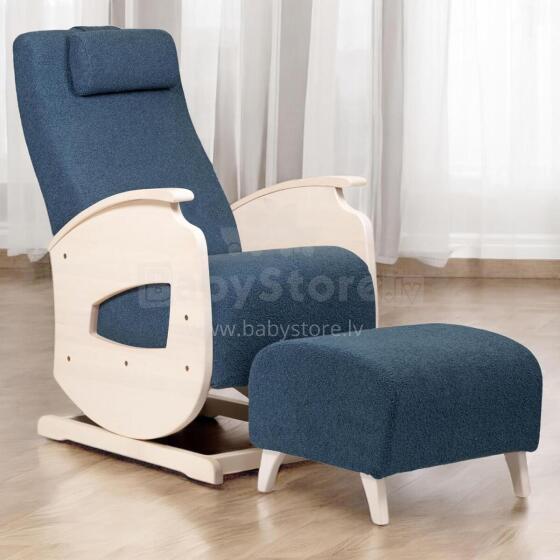NeiLux Design Relaxing Rocking Chair Art.278410 Blue supamoji kėdė