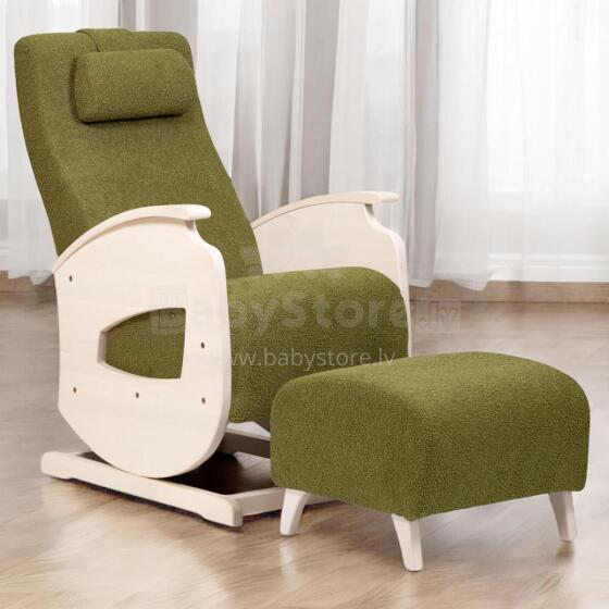 NeiLux Design Relaxing Rocking Chair Art.278413 Green supamoji kėdė