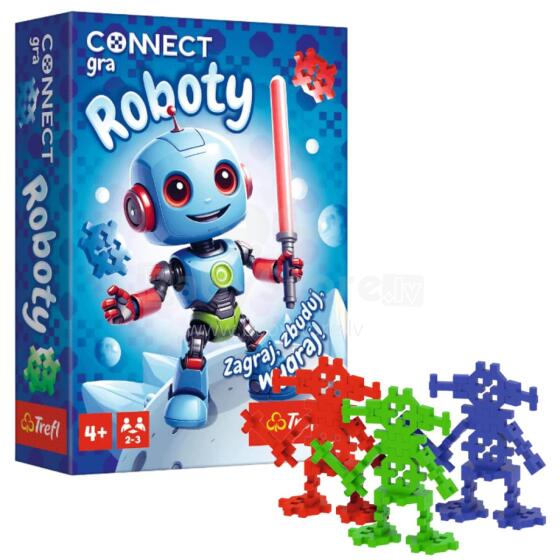 Vaikų žaidimas – Sujunk robotus - Trefl 02888
