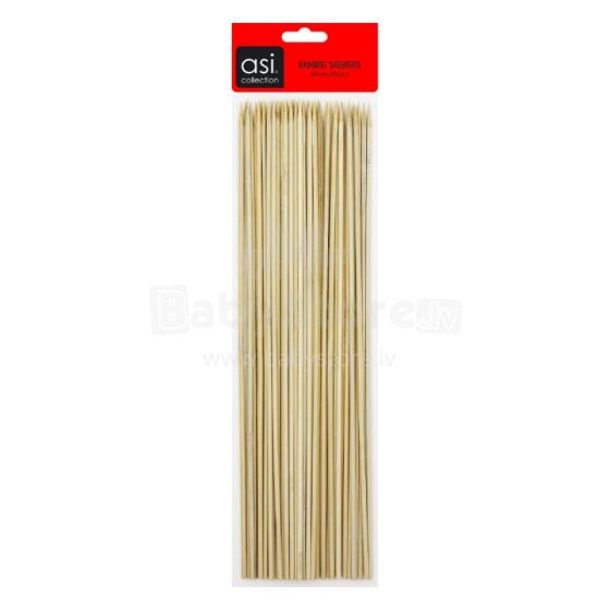 Bambukiniai kepsninės iešmeliai 50 vnt., 40 cm, &Oslash;4 cm