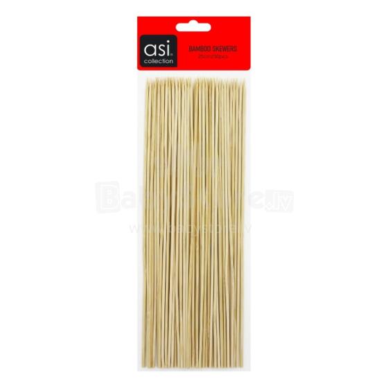 Bambukiniai kepsninės iešmeliai 50 vnt., 25 cm, &Oslash;2,5 cm