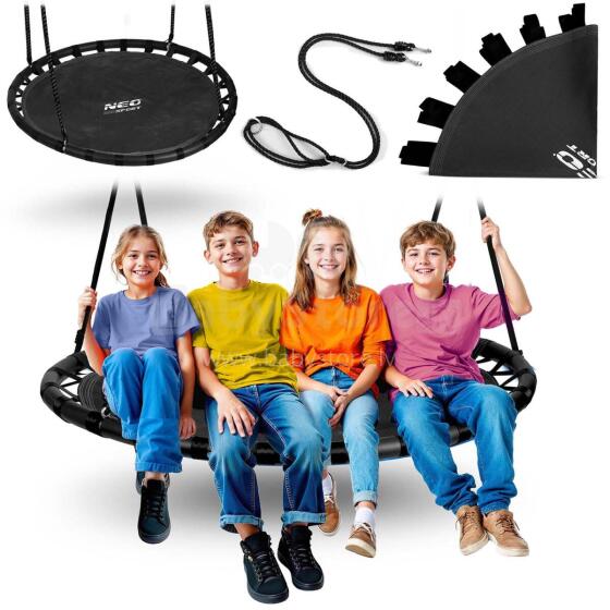 Gulbės lizdo sūpynės Neo-Sport 120 cm