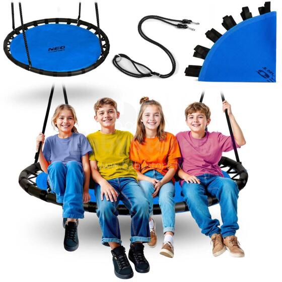 Gulbės lizdo sūpynės Neo-Sport Swingo 120 cm